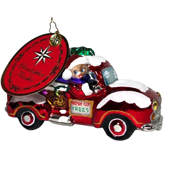 CHRISTOPHER RADKO “Christmas Tree Delivery” Ornament #1019686 - Picture 12 of 12